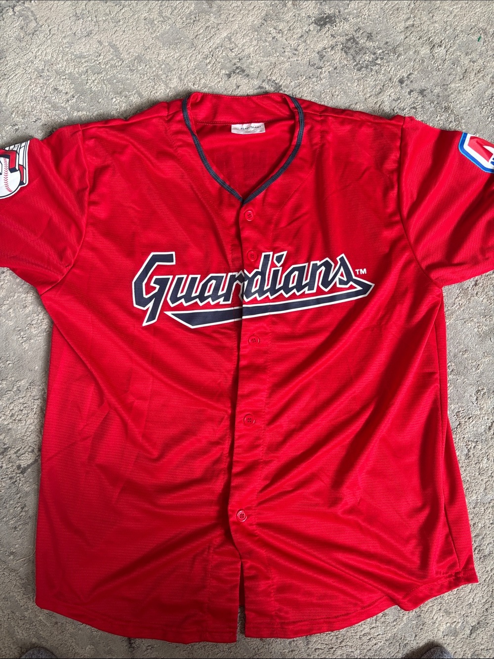Cleveland Guardians Red Baseball Jersey KWAN #28